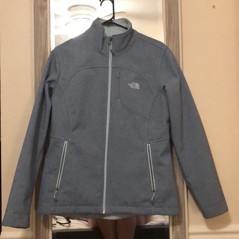 North Face blue jacket